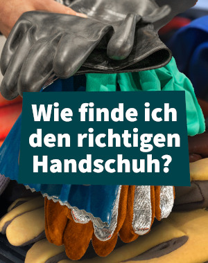 Screenshot von TikTok mit dem Titel "Wie finde ich den richtigen Handschuh?"