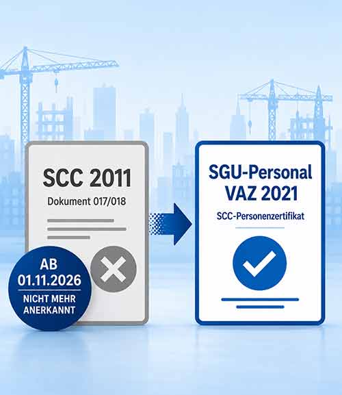 Grafik zum Wechsel von SCC 2011 zu SGU-Personal VAZ 2021.